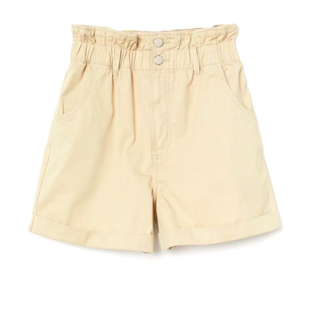 Two Shorts jeans and paper bag